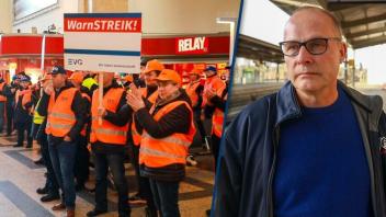 Bundesweiter Streik am Montag - EVG legt Bahnverkehr lahm