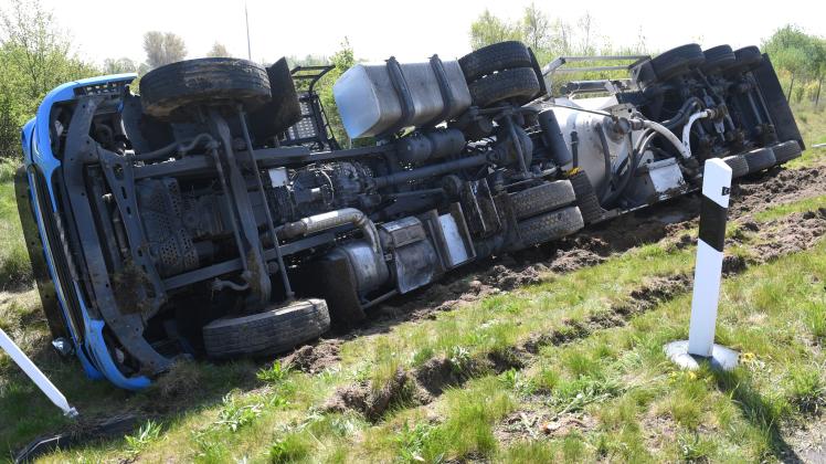 LKW-Unfall auf der Ostseeautobahn A20