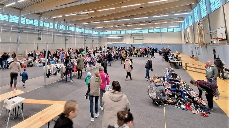Der Basar im Oktober 2022 in Laage war bereits ein voller Erfolg.