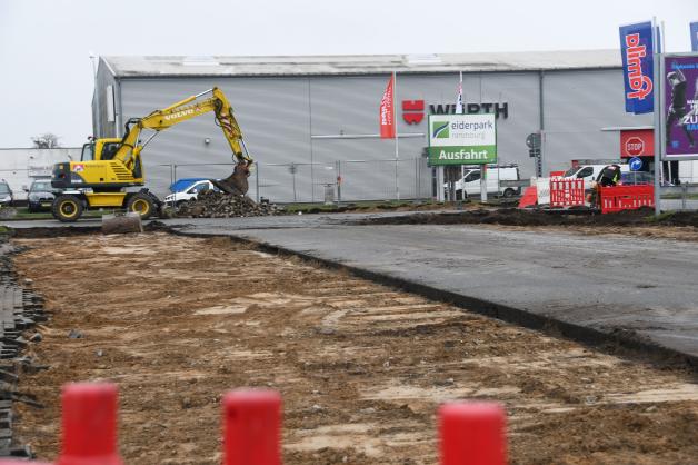 Eiderpark Rendsburg wird umgebaut: Hier entsteht die neue Zufahrt | SHZ
