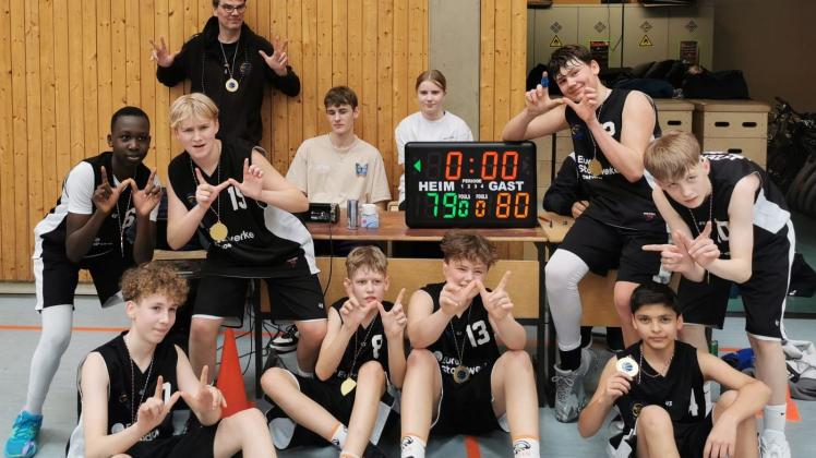 U14 der Itzehoe Eagles sichern sich den Landesmeistertitel