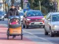 Serienauftakt "Mobilitätswende im Selbstversuch": Wenn einem der Stau auf dem Wall völlig egal ist: Darum bin ich mit dem E-Lastenrad in Osnabrück schneller als mit dem Auto