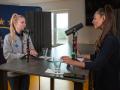 SSC-Kapitänin Anna Pogany zu Gast beim Podcast „Spiel.Satz.SSC. - Dein Volleyball-Podcast“.