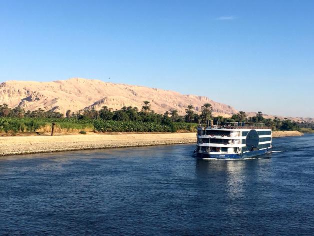 Der Nil ist die Lebensader Ägyptens.