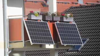 Solarmodule als "Balkonkraftwerke"