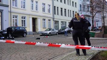 Der Messerangriff auf einen jungen Mann in der Goethestraße löst bei vielen Schwerinern ein Gefühl der Unsicherheit aus.