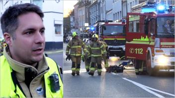 Feuerwehr rettet Menschen aus Mehrfamilienhaus in Osnabrück