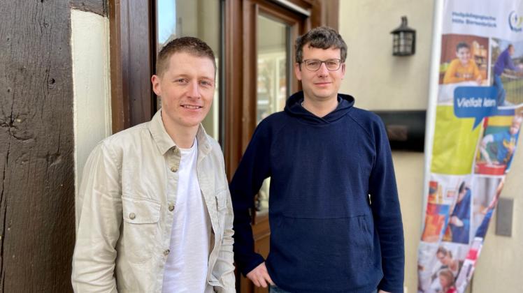 David Bensmann und Tobias Jäger initiieren eine Selbsthilfegruppe für junge Erwachsene für den Osnabrücker Nordkreis. 