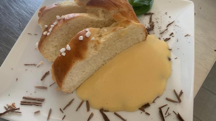 Küsterei in Wallenhorst: Rezept für Osterzopf mit Eierlikörcreme