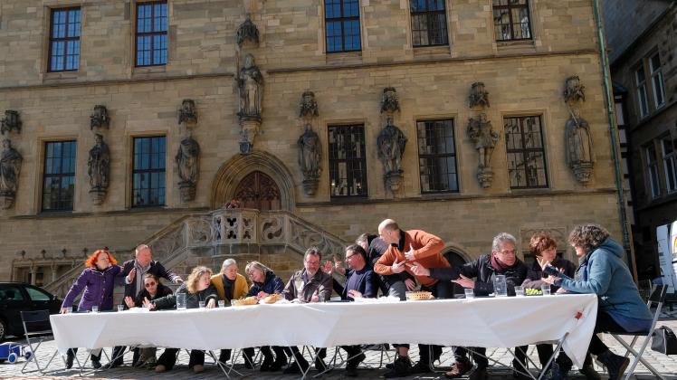 Abendmahl-Performance „Mahl ganz anderes“ erstmals in Osnabrück | NOZ