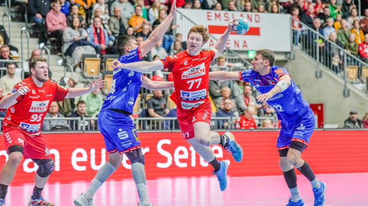 GER, 2. Handball-Bundesliga: HSG Nordhorn-Lingen vs HBW Balingen-Weilstetten