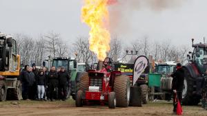 In Kleinvollstedt brannte wieder im wahrsten Sinne des Wortes die Luft.
