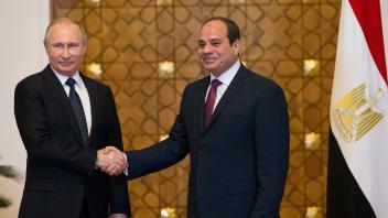Putin besucht General Al-Sisi in Kairo