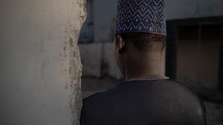 Modu Mohammed, (nicht sein richtiger Name) 43, ehemaliger Chef-Mediziner von Boko Haram und verantwortlich für Dutzende Amputationen, auch von Menschen, die von Boko Haram gemäß der Scharia verurteilt wurden