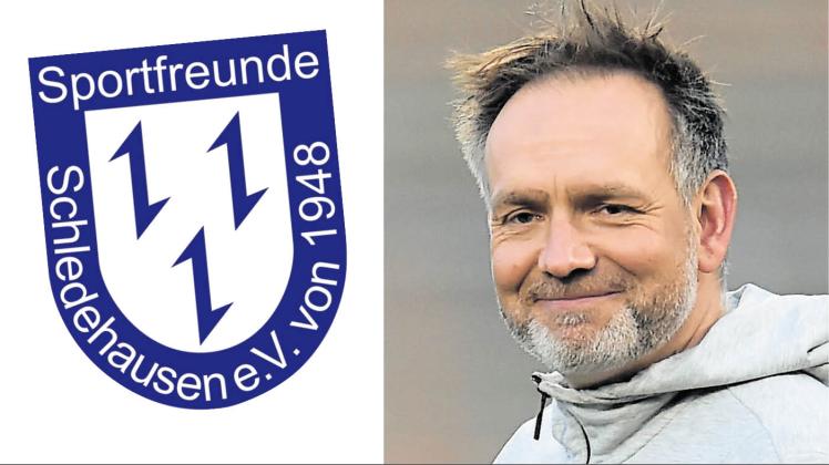 Sieht Potenzial: Jens Tiemann-Gorny, Trainer der Sportfreunde Schledehausen. 