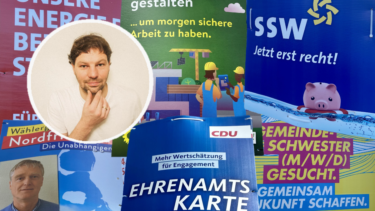 Wahlplakate Zur Kreiswahl 2023 In Nordfriesland In Der Stilkritik | SHZ