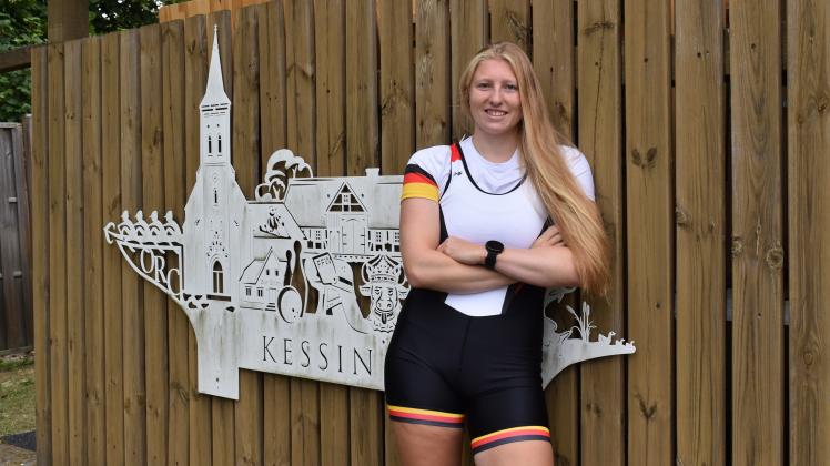 Kehrt nach Handgelenk-OP in Brandenburg „richtig“ zurück, nachdem sie sich bei der Langstrecke Leipzig noch aufs Ergometer-Rudern beschränken musste: Christin Stöhner