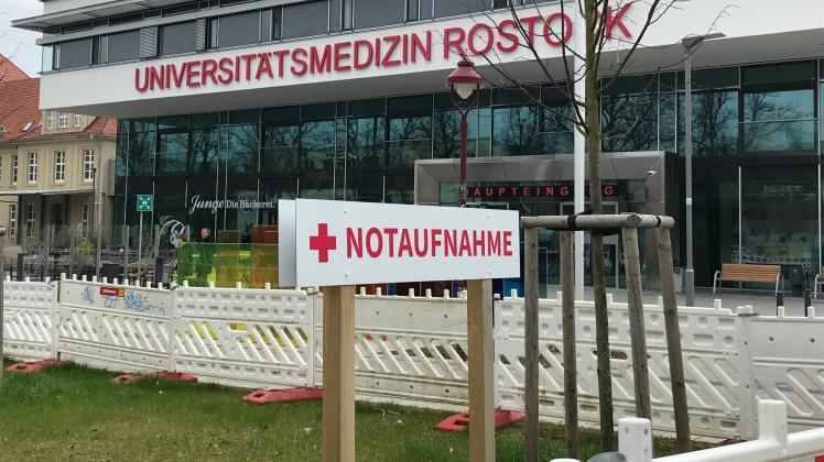 In die Notaufnahme der Unimedizin Rostock kommen täglich zirka 100 Patienten.