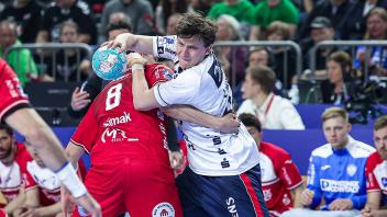 DHB-Pokal 2022-2023 I REWE Final 4 - Spiel um Platz 3 I 16.04.2023 I SG Flensburg-Handewitt - TBV Lemgo-Lippe