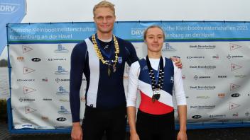 Die für den Rostocker Ruder-Club startende Aurelia-Maxima Katharina Janzen holte ebenso den Deutsche-Meister-Titel im Einer wie Weltmeister Oliver Zeidler. 