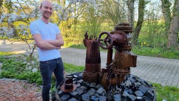 Simon Marius Hagedorn und sein Brunnen