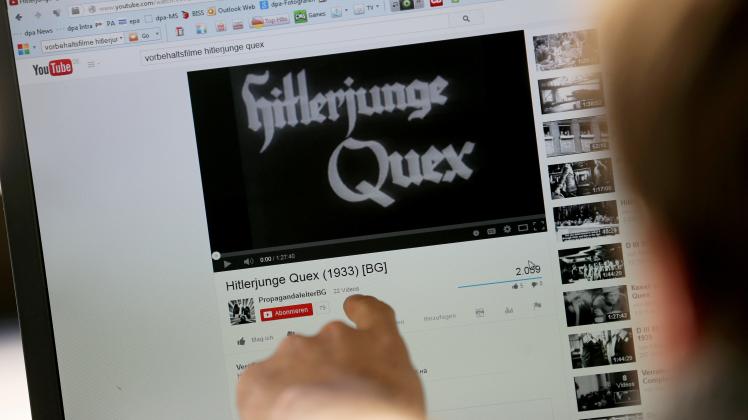 Verbotene Nazi-Filme auf YouTube