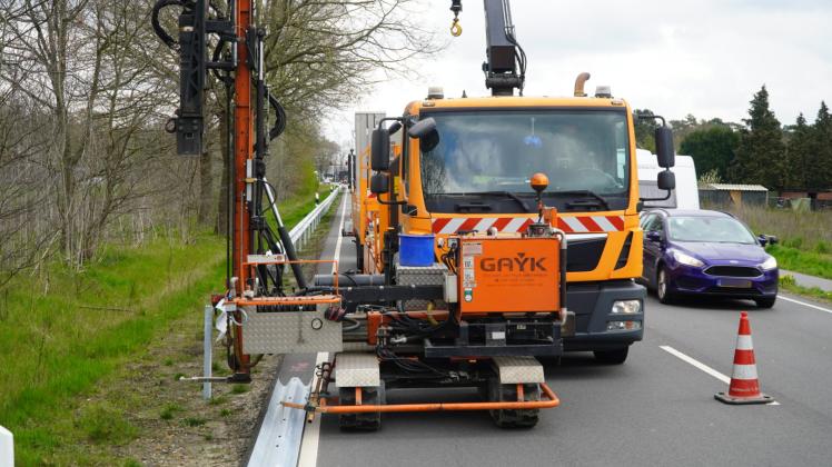 Wieder Tempo 100: B213 Bei Klausheide Bekommt Leitplanken | NOZ