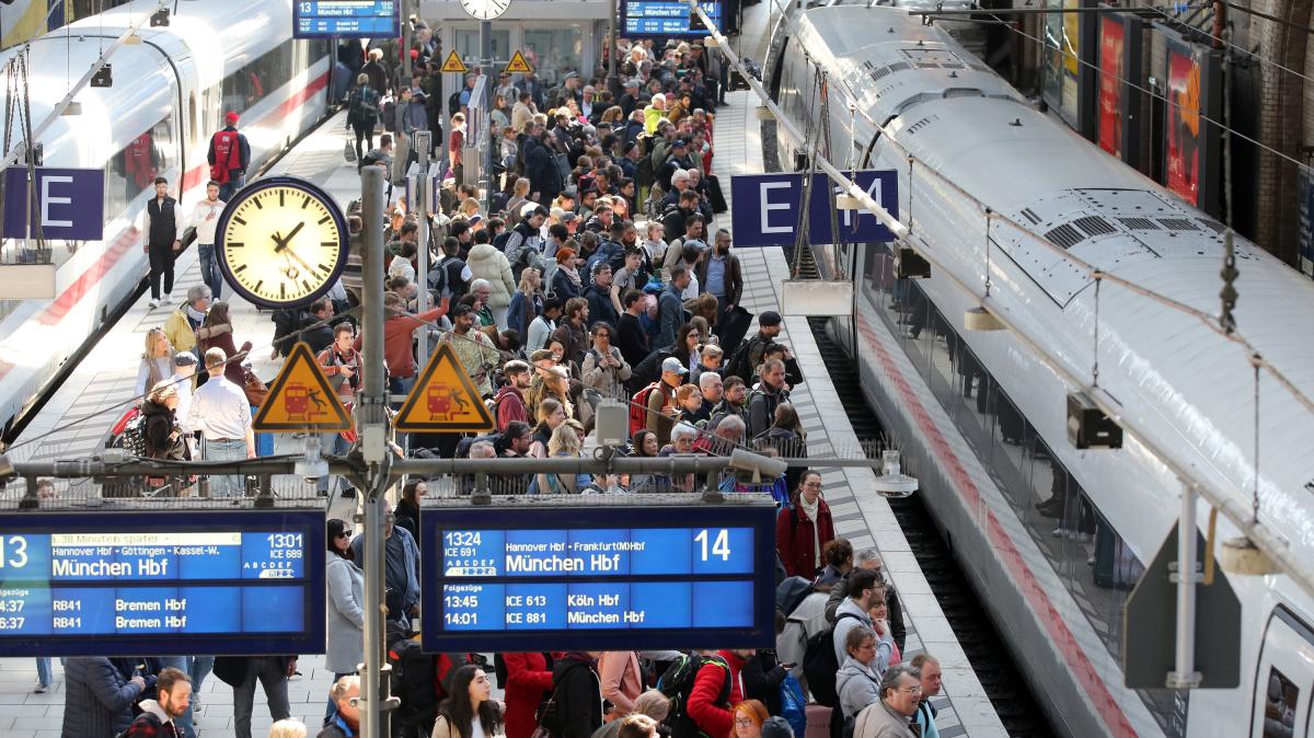 Warnstreik Bei Der Bahn Zu Ende: So Ist Die Lage An Den Bahnhöfen | SHZ