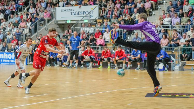 GER, 2. Handball-Bundesliga: HSG Nordhorn-Lingen vs SG BBM Bietigheim