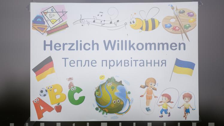 Ukraine-Krieg - Schule für ukrainische Kinder in Dresden