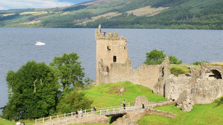 Urquhart Castle am Loch Ness
