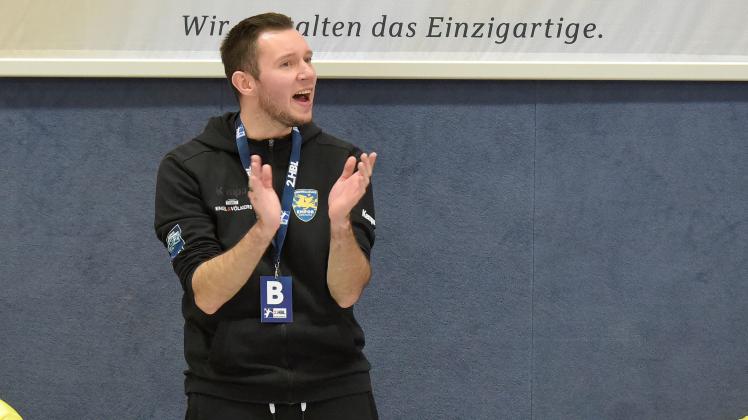 Steht für die sehr gute Entwicklung im Handball-Nachwuchs des HC Empor Rostock: Tristan Staat