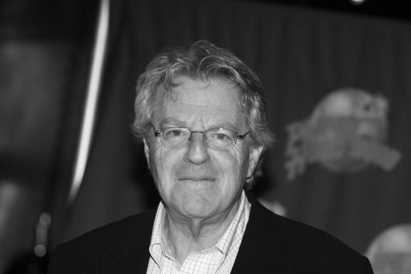 **FILE PHOTO** Jerry Springer Has Passed Away. TV personality Jerry Springer pictured during a hand print ceremony at Pl
