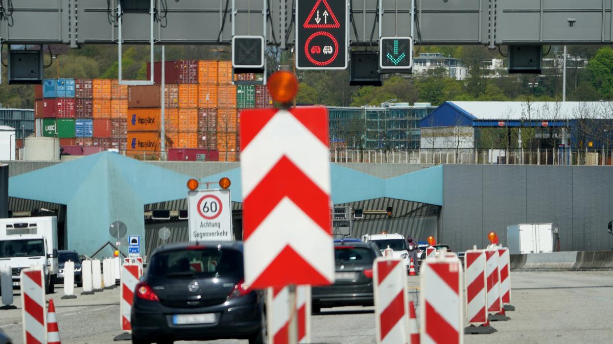 A7-Vollsperrung Zwischen Hamburg-Heimfeld Und Volkspark Beginnt | SHZ