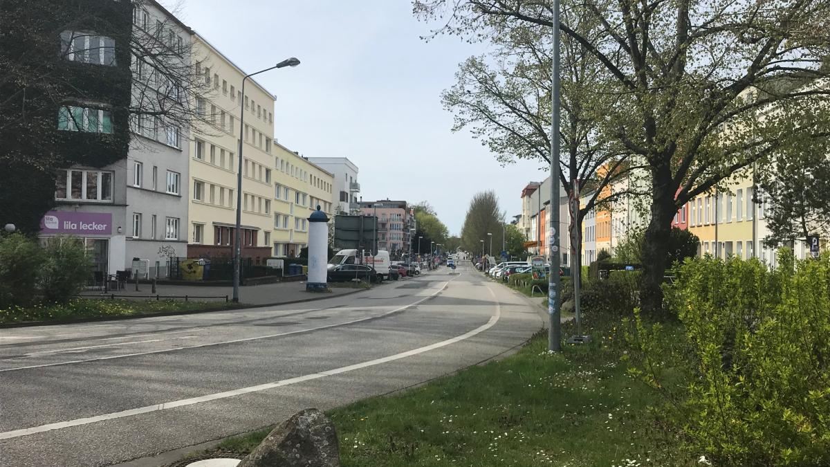 Ulmenstraße in der Rostocker KTV halbseitig gesperrt NNN