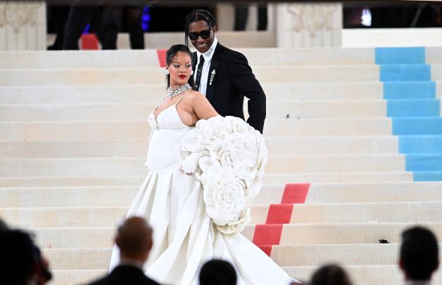 Sängerin Rihanna und ihr Partner A$AP Rocky.
