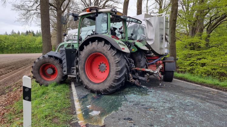 Schwerer Unfall In Bippen: Treckerfahrer Aus Kabine Geschleudert | NOZ