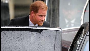 06/05/2023. London, United Kingdom. Prince Harry attends the Coronation of His Majesty King Charles III and Her Majesty 