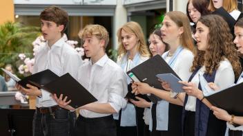 Der Jugendchor des Goethegymnasiums hat eine Einladung zum  Preisträgerkonzert des Landesmusikrates in Rostock bekommen. 