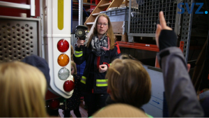 Maja Sponholz begeistert schon 6- bis 10-Jährige für die Feuerwehr