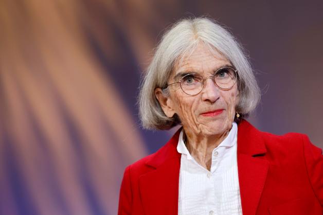 Donna Leon auf der Frankfurter Buchmesse 2022. Donna Leon auf der Frankfurter Buchmesse 2022.