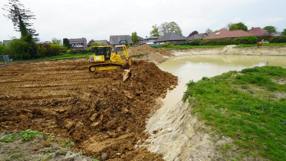 Neuer Teich in Werlte soll Überschwemmungen verhindern
