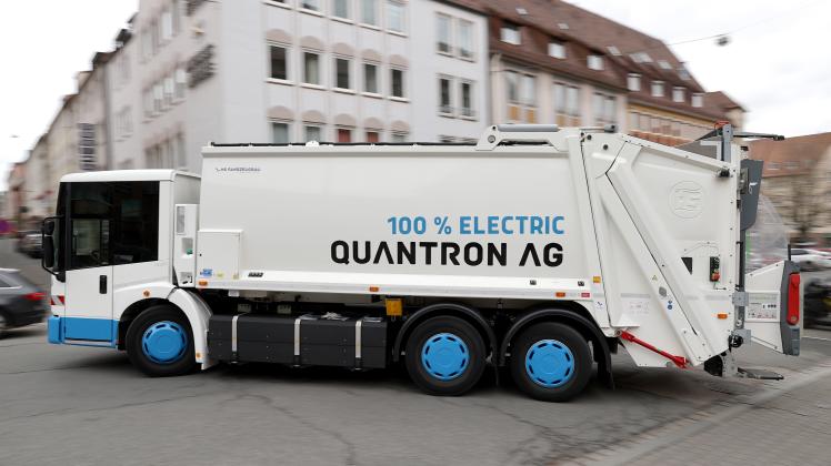 Nürnberg testet vollelektrisches Müllauto