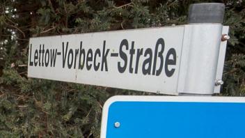 Die Lettow-Vorbeck-Straße soll nun doch nicht umbenannt werden.