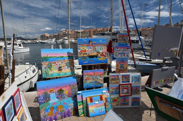   Wirklich malerisch – der Hafen von Saint-Tropez