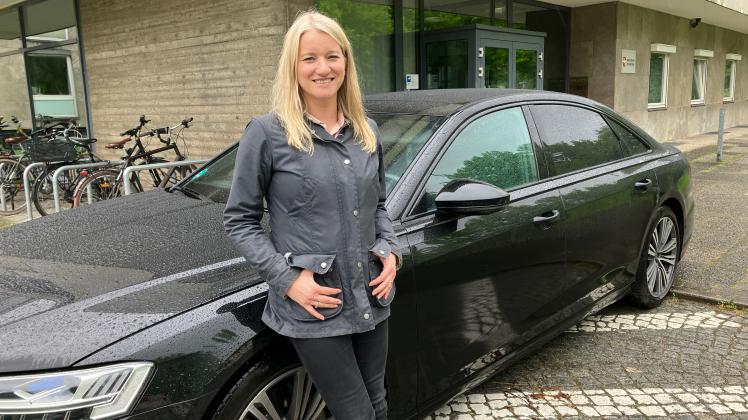 Kathrin Wahlmann, niedersächsische Justizministerin, pendelt zwischen Hasbergen und Hannover