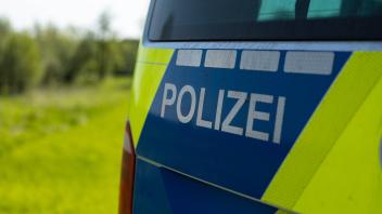Melle, Deutschland 13. Mai 2023: Ein Einsatzfahrzeug, Streifenwagen, der Polizei mit Schriftzug. Landkreis Osnabrück Nie