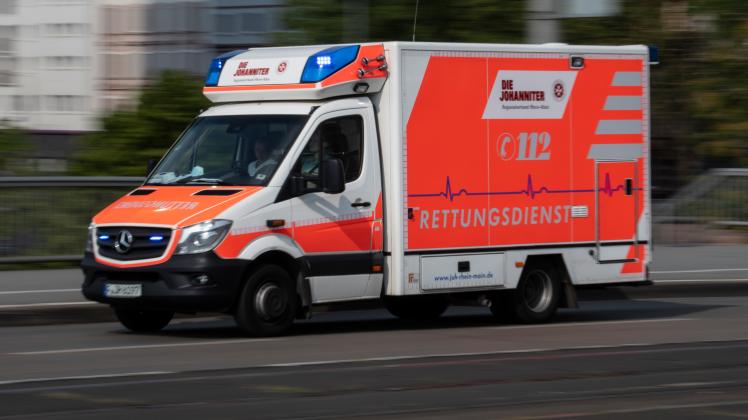 Rettungswagen im Einsatz