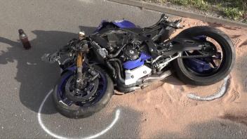 Unfall auf der A30 bei Osnabrück: Motorradfahrer schwer verletzt