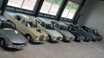 Noch haben die Mercedes-Modelle zahlenmäßig die Überhand, es sind aber alle Fabrikate in Werlte willkommen. 